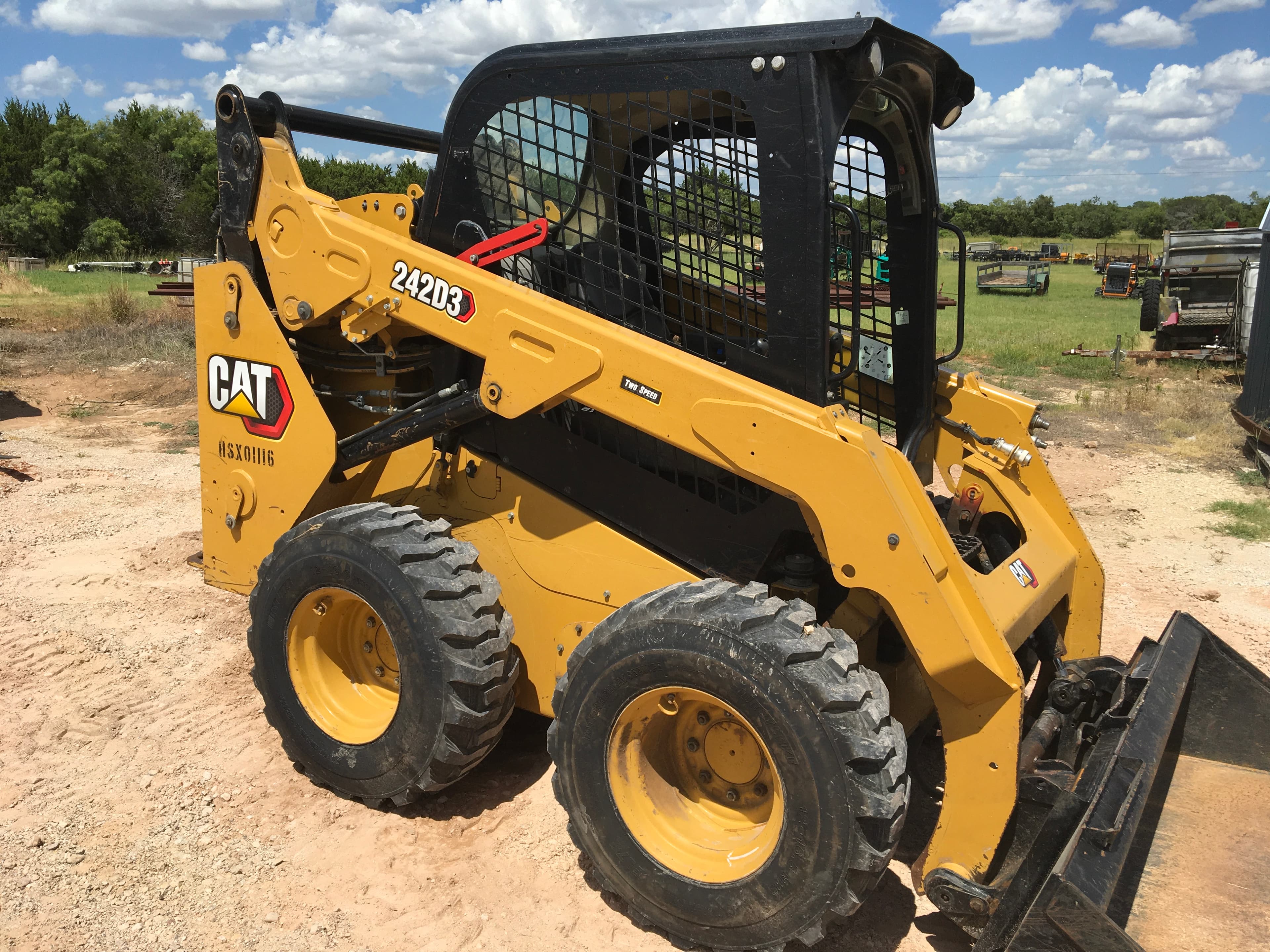 2020 Cat 242 d3 skid steer